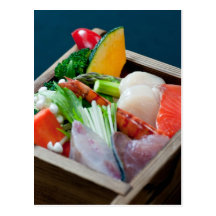 Sashimi. Postcards