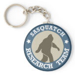Sasquatch Research Team keychains