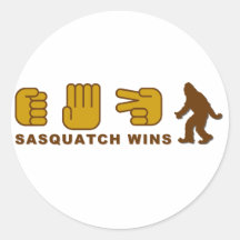 Sasquatch Wins Sticker