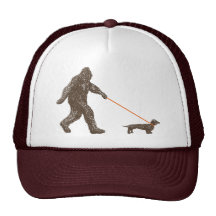 Sasquatch's Best Friend Mesh Hats
