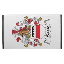 Sasse Family Crest iPad Folio Case