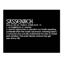 Sassenach Postcards