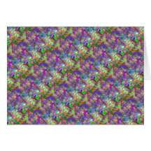 Sassy Fun Color Maze Sissy Girl Camo Colorful Girl Greeting Cards