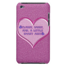 Sassy Heart Barely There iPod Case