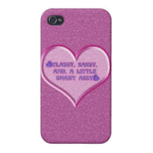 Sassy Heart iPhone 4 Covers