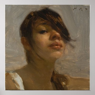 Sassy- Print on Canvas by idezine123