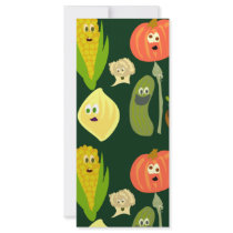 Sassy Veggies! Custom Rack Card