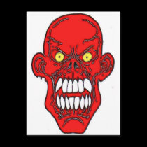 Satan Devil Art postcards