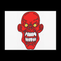 Satan Devil Art postcards
