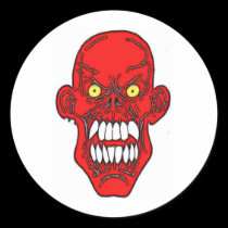 Satan Devil Art stickers