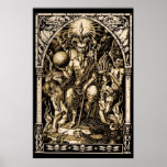 Satan Enthroned Art Poster