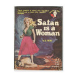 satan is a woman! postcards