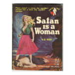satan is a woman! postcards
