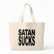 Satan Sucks Canvas Bags