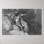 Satan Thinking Poster posters