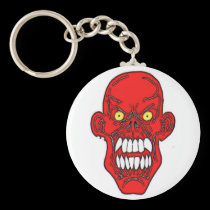 Satanic Devil Art keychains