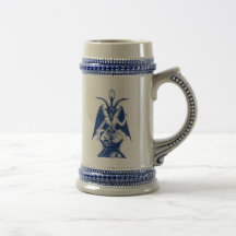 Satanic Goat Beer Stein Mug