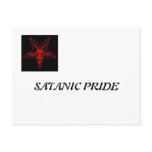 Satanic Pride postcards