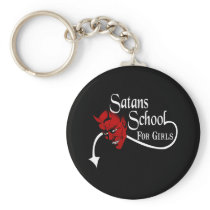 Satans School Black Key Chains