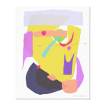 Satisfied Stretched Canvas Prints