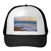 Saturated Florida beach at sunrise Trucker Hat