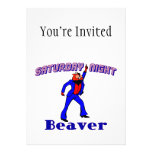 Saturday Night Disco Beaver Custom Announcement