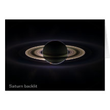 Saturn backlit cards