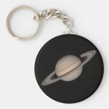 Saturn by Voyager 2 Keychain
