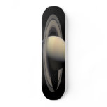 Saturn from Cassini Orbiter (2004-10-06) Skateboard