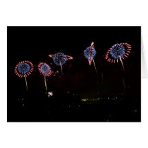 Saturn Rings Fireworks II card