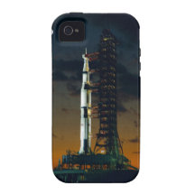 Saturn V rocket Case-Mate iPhone 4 Covers