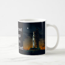 Saturn V rocket Coffee Mug