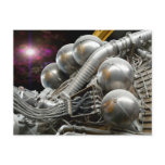 Saturn V Rocket Engine postcard