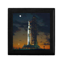 Saturn V rocket Keepsake Boxes