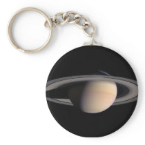 Saturn with Rings Keychain