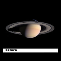 Saturn with Rings Poster posters