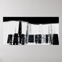 Saturnine Monolith Print