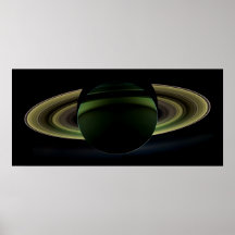 Saturn's Eclipse Revisited Poster