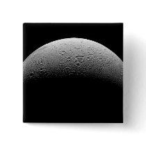 Saturn's moon Enceladus 5 Button