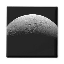 Saturn's moon Enceladus 5 Refrigerator Magnets
