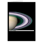 Saturns Rings Card