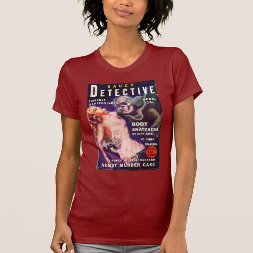 Saucy Detective Tee Shirts