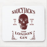 Saucy Jack's London Gin mousepads