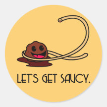 Saucy Sticker