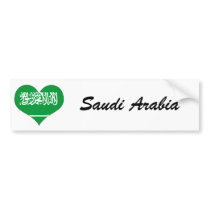 Saudi Arabia Bumper Sticker