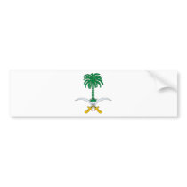 Saudi Arabia coat of arms Bumper Stickers
