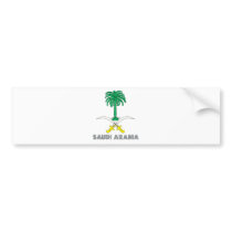Saudi Arabia Coat of Arms Bumper Sticker