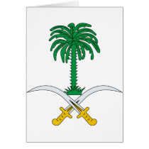Saudi Arabia coat of arms Cards