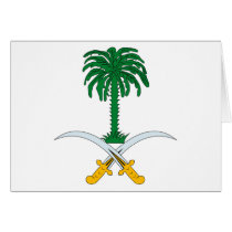 Saudi Arabia Coat of Arms Cards
