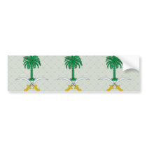 Saudi Arabia Coat of Arms detail Bumper Stickers